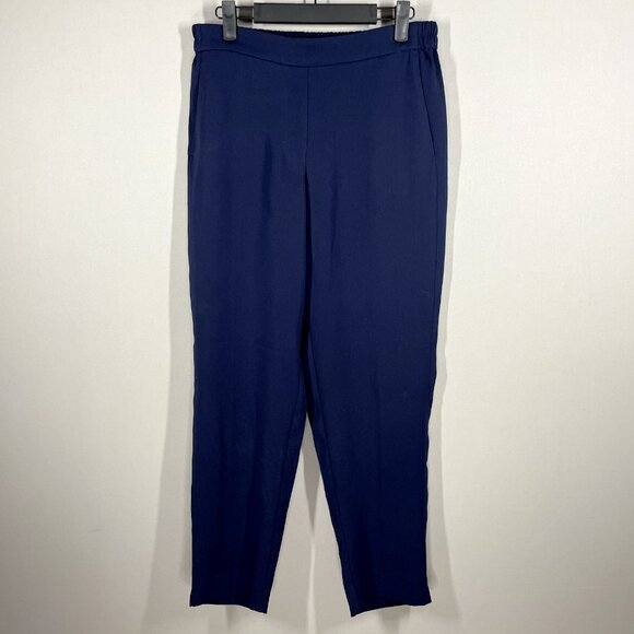 J. Crew Pants - J Crew Pants Womens 6 blue pull on trouser taper mercantile preppy
